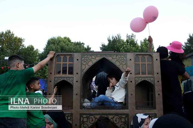 راهپیمایی غدیر با شعارایران ذوالفقار علی(ع) در اصفهان