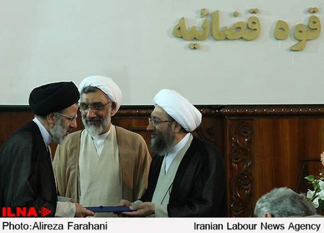 مراسم تودیع و معارفه تعدادی از مسئولین سابق و جدید قوه‌قضاییه