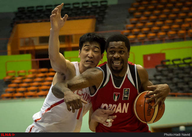 مسابقات بسکتبال آسیا چلنچ /چین - اردن