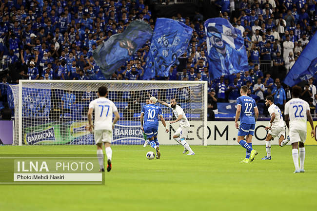 دیدار تیم‌های فوتبال استقلال ایران و الهلال عربستان 