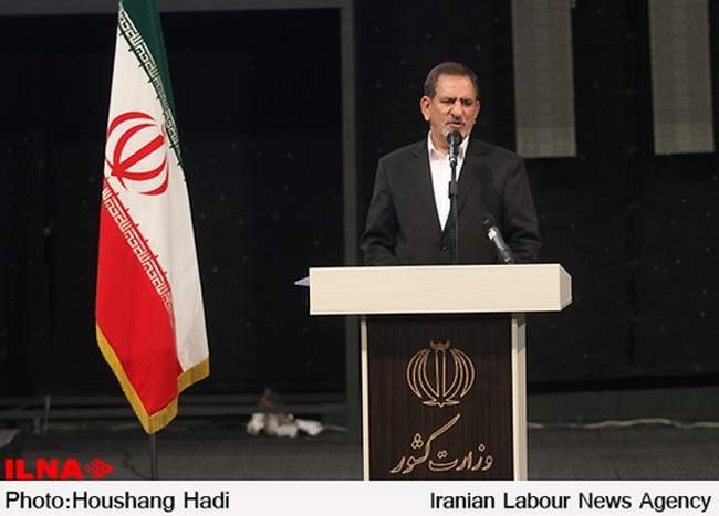 اجتماع بزرگ ۵ هزار نفری کارگران در تالار بزرگ وزارت کشور