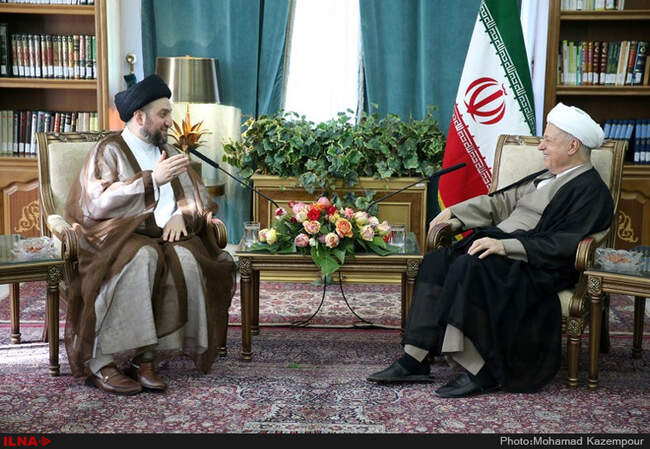 دیدار رئیس مجلس اعلای عراق با آیت الله هاشمی رفسنجانی