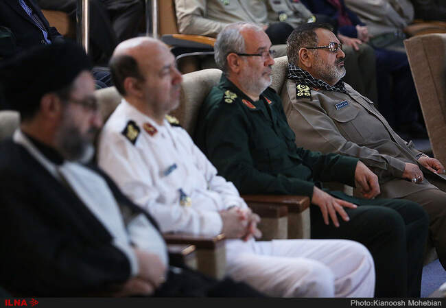 گزارش تصویری مراسم آغاز سال تحصیلی در دانشگاه عالی دفاع ملی