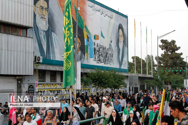 تجمع بزرگ مردمی «ایران؛ ذوالفقار علی» - تهران