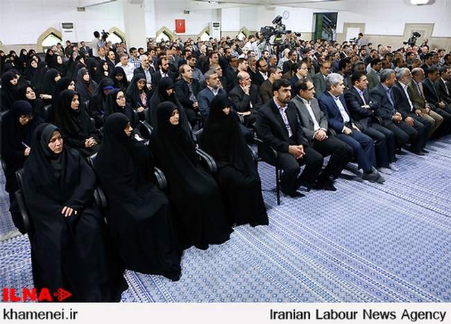 دیدار محققان جهاد دانشگاهی با رهبر معظم انقلاب اسلامی