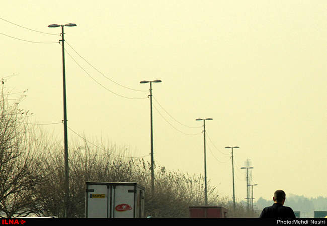 آلودگی هوای امروز تهران 