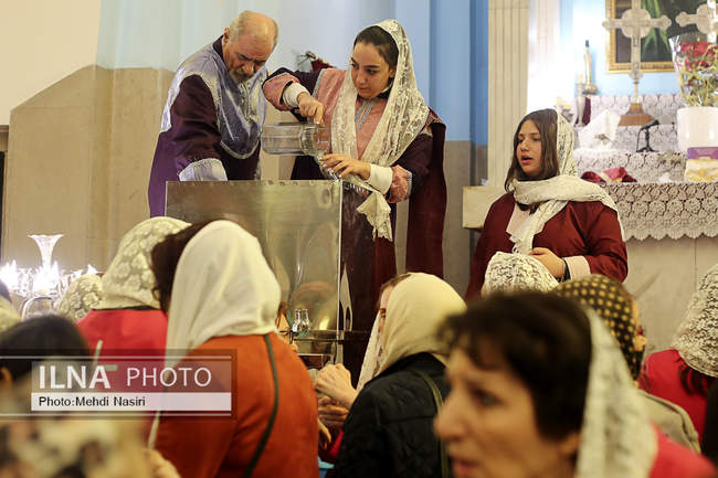 مراسم تولد و غسل تعمید عیسی مسیح (ع)