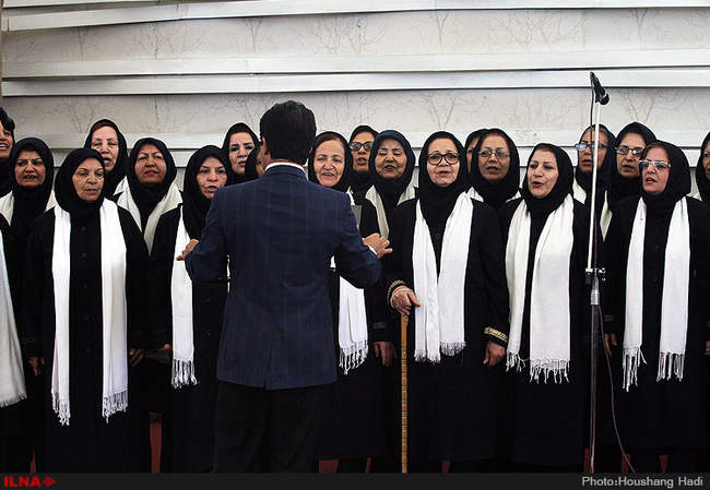 نکو داشت روز جهانی سالمند با حضور وزیرکار در بوستان جوانمردان