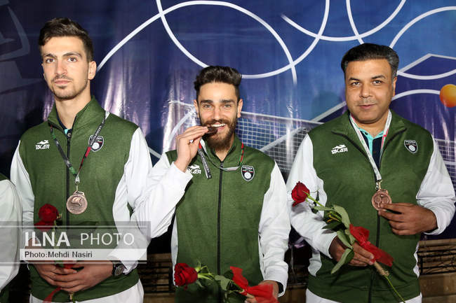 مراسم اختتامیه لیگ تنیس روی میز 