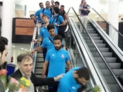  گیتی‌پسند بعد از نایب‌قهرمانی صبح امروز وارد کشور شد