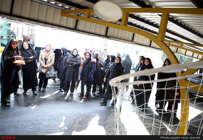 ایستگاه ورزش همگانی کارمندان وزارت تعاون، کار و رفاه اجتمایی به مناس