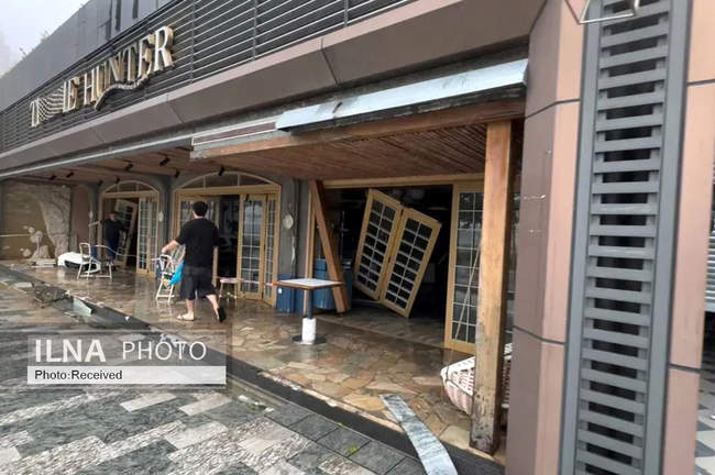 تصاویری از خسارات طوفان راگاسا در جنوب چین 