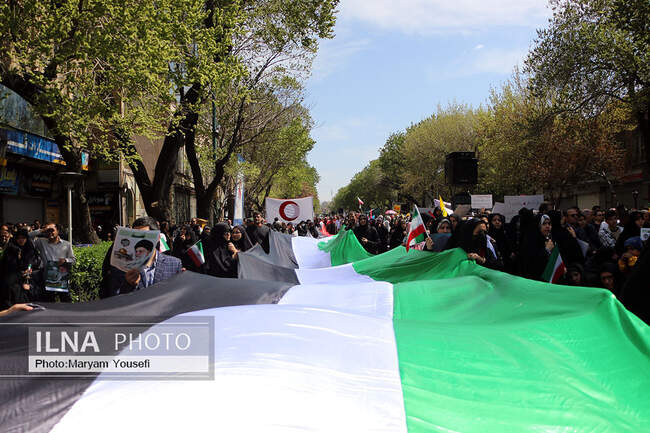 راهپیمایی روز جهانی قدس در تبریز