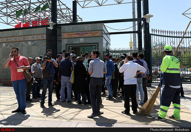 بازسازی صحنه حمله مسلحانه به حرم امام خمینی(ره)