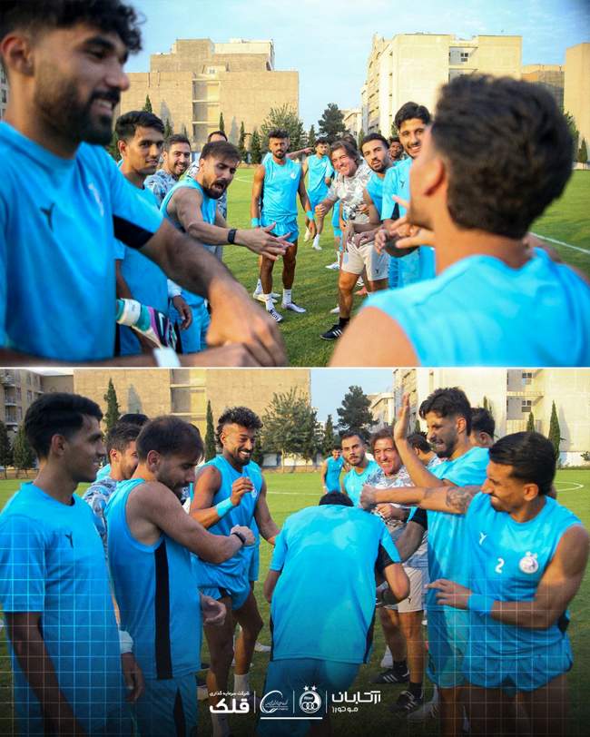 تصاویری از تمرین عصر امروز استقلال/ شاد و سرمست زیر نظر ساپینتو