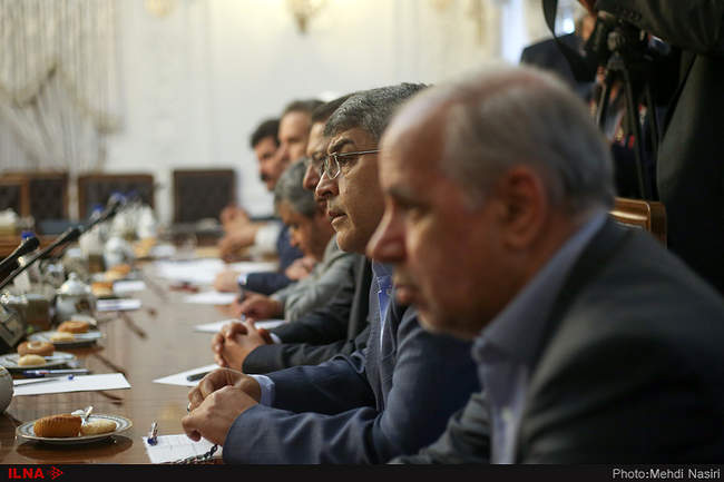 دیدار اعضای هیئت رئیسه فراکسیون امید با رئیس جمهور