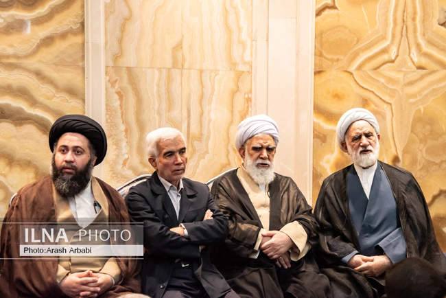 مراسم ختم همسر آقامحمدی