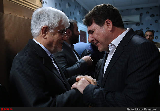 مراسم دید و بازدید نوروزی فعالان سیاسی و گروههای مختلف مردمی با محمد 