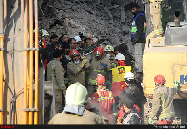 هفتمین روز حادثه پلاسکو/2