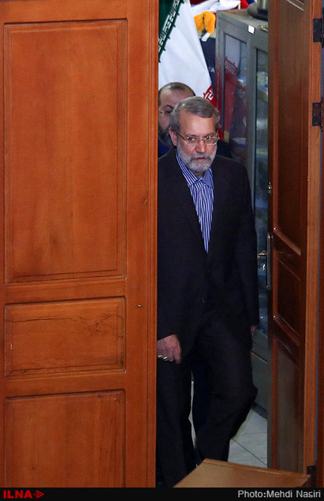 نشست خبری علی لاریجانی  رئیس مجلس شورای اسلامی 