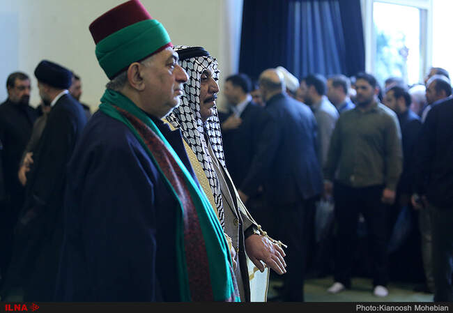 مراسم ترحیم پدر سردار سلیمانی