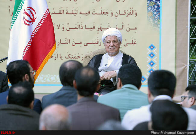 دیدار اصحاب فرهنگ، هنر و رسانه با آیت الله هاشمی رفسنجانی رئیس مجمع تشخیص مصلحت نظام