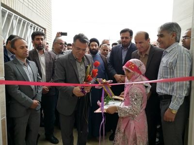 افتتاح دو پروژه بهداشتی درمانی در لامرد