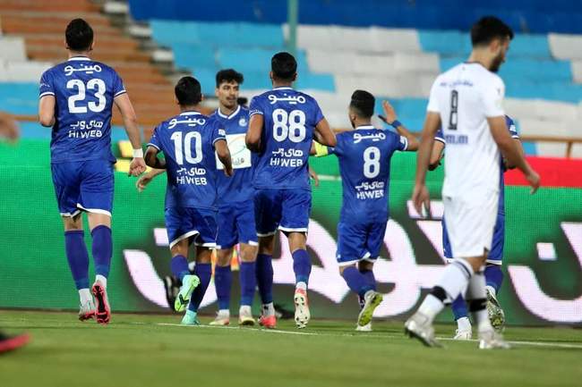 گزارش تصویری نیمه اول دیدار استقلال و نفت مسجد سلیمان