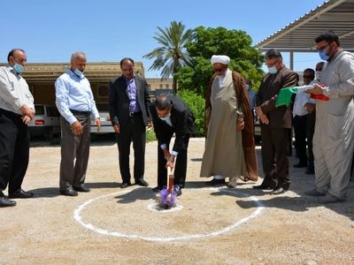 عملیات ساخت مرکز غربالگری نوزادان در بخش اشکنان لامرد آغاز شد