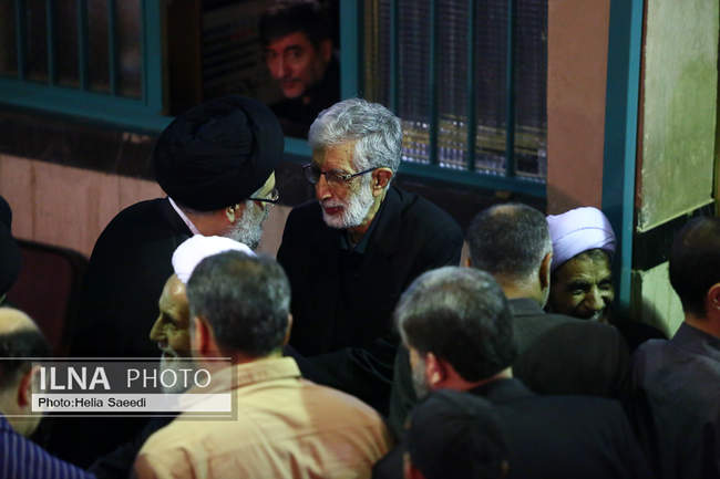 مراسم بزرگداشت والده همسر حجت‌الاسلام سید حسن خمینی در حسینیه جماران