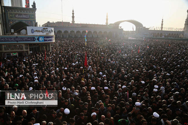 تشییع پیکر مطهر رهبر شهید انقلاب در قم