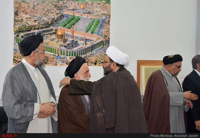 مراسم ترحیم خواهرزاده سید محمود علوی وزیر اطلاعات