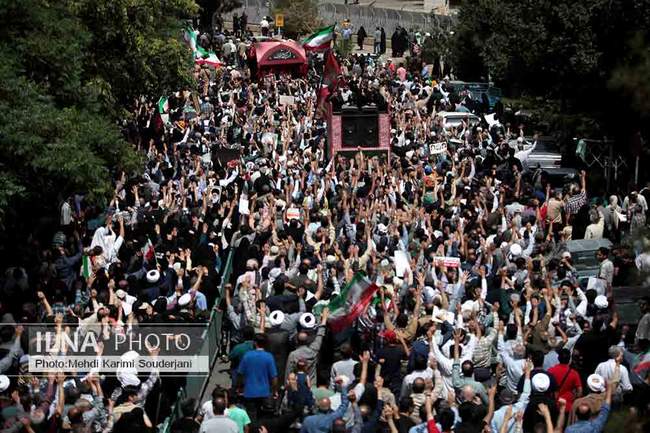راهپیمایی خشم و نصر و تشییع شهدا در اصفهان