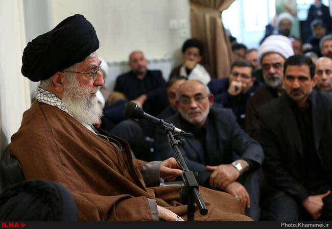 دیدار مسئولان و دست‌اندرکاران حج با رهبر انقلاب