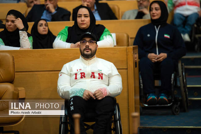آیین تجلیل از قهرمانان سرافراز پارالمپیک ایران با حضور پزشکیان و دنی