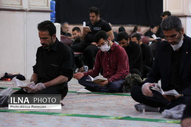 مراسم احیای شب بیست و سوم ماه مبارک رمضان در حسینیه انصار الحسین (س)