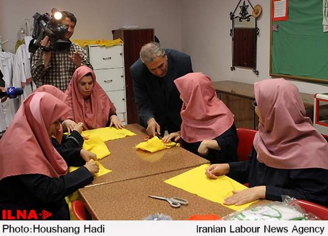 بازدید وزیر تعاون، کار و رفاه اجتماعی از «مرکز خیریه آموزش معلولین ج