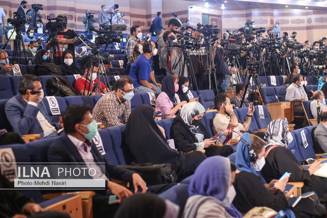 اولین نشست خبری سیدابراهیم رئیسی"رئیس جمهور منتخب"