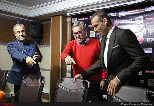 نشست خبری خداحافظی سیدجلال حسینی از تیم ملی فوتبال