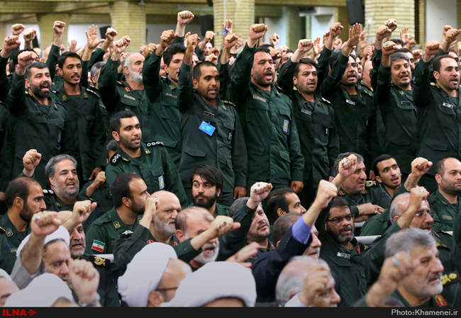 دیدار فرماندهان سپاه پاسداران انقلاب اسلامی با رهبر انقلاب اسلامی