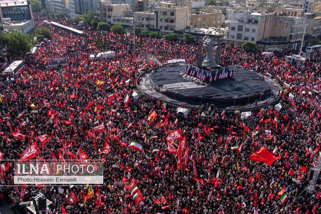 مراسم تشییع پیکر مطهر رهبر شهید انقلاب/ 6
