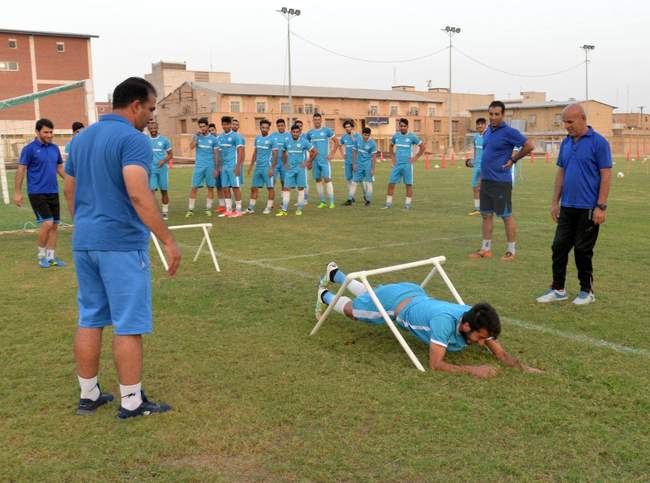 تمرینات بدنسازی شهرداری ماهشهر (گزارش تصویری)
