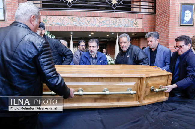 مراسم تشییع پیکر عبدالمجید ارفعی