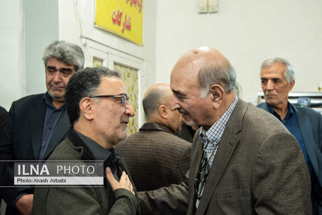 مراسم تشییع محمد تاجزاده 