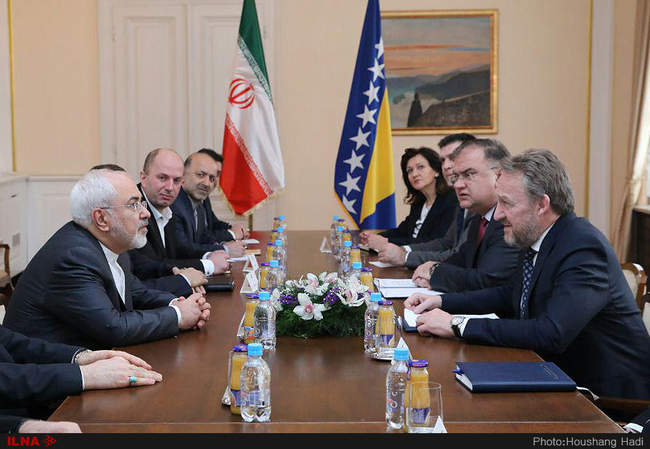 ادامه برنامه‌ها و دیدارهای ظریف در سفر به بوسنی-1