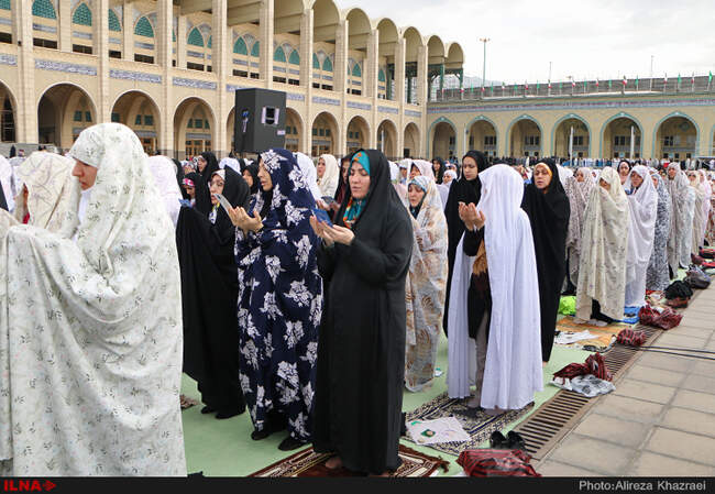 اقامه نماز عید سعید فطر به امامت رهبر انقلاب/3