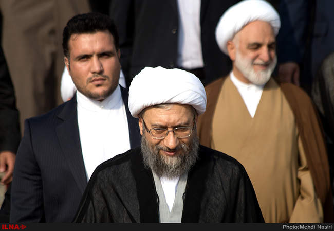  مراسم بدرقه رئیس قوه قضائیه به کشور عراق