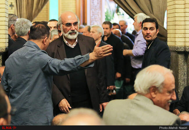 مراسم ترحیم برادر محمدحسین مقیمی استاندار تهران 