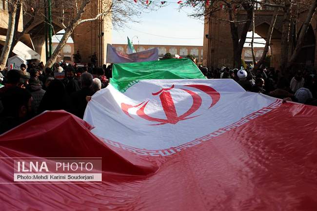 راهپیمایی 22 بهمن در اصفهان