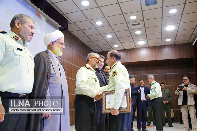 تودیع و معارفه فرمانده انتظامی کردستان